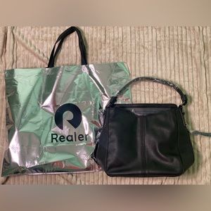Realer Black Purse - Brand New